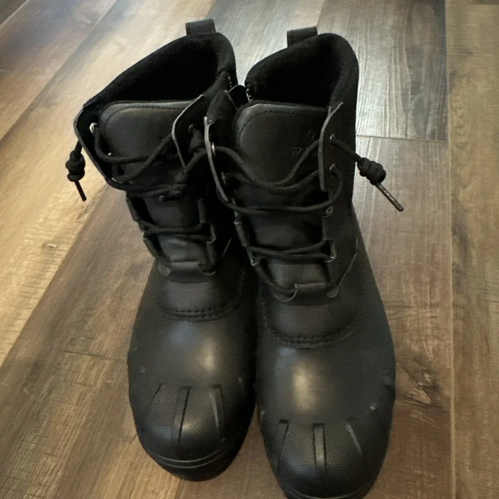 Sperry Syren Ascend Women’s Duck‎ Boot Black Size 8 STS88779 Waterproof